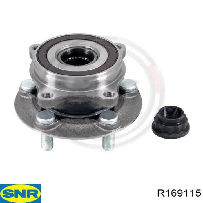 Купить R169115 SNR Ступица переднего колеса
