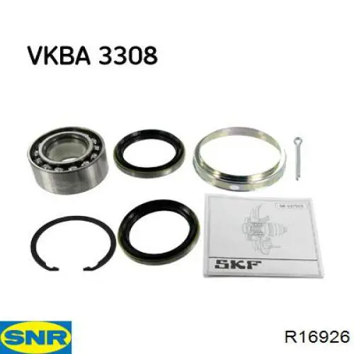 Комплект подшипника ступицы колеса SNR R16926 цена, от 30.91 USD