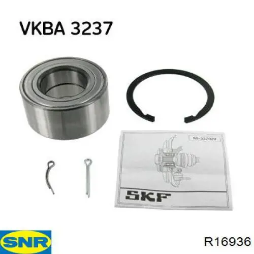 R16936 SNR Подшипник ступицы передней