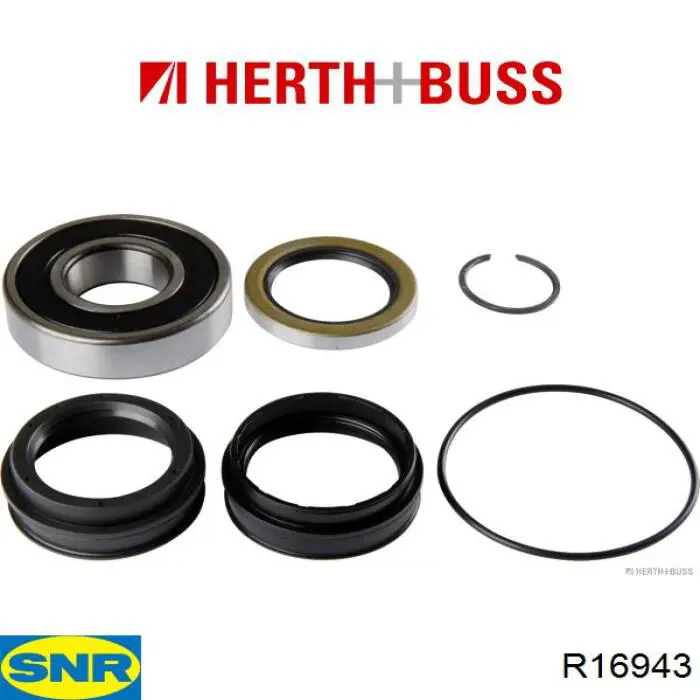 Купить R16943 SNR Подшипник задней ступицы