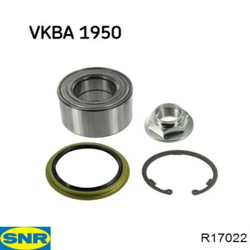 Комплект подшипника ступицы колеса SNR R17022 цена, от 14.69 USD