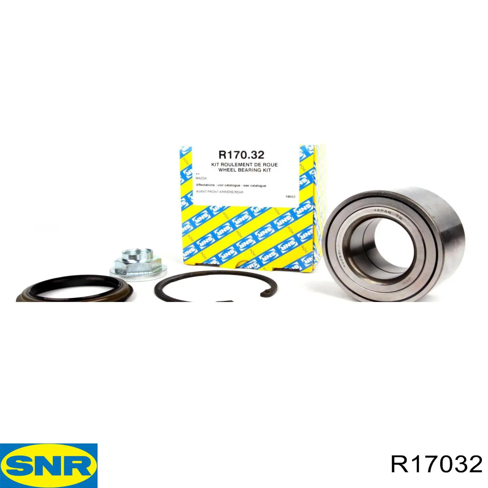 Комплект подшипника ступицы колеса SNR R17032 цена, от 31.45 USD