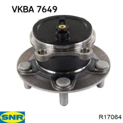 R170.64 SNR cubo traseiro