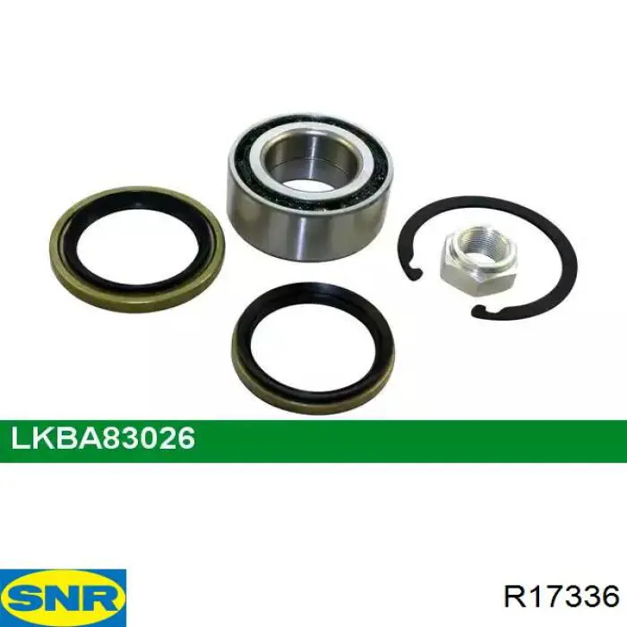 Комплект подшипника ступицы колеса SNR R17336 цена, от 14.26 USD