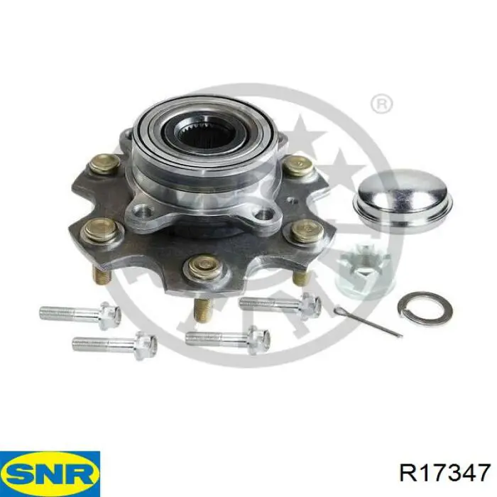 Комплект подшипника ступицы колеса SNR R17347 цена, от 101.87 USD