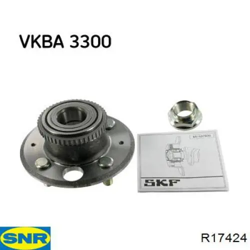 Ступицы задних колес SNR R17424 цена, от 30.20 USD