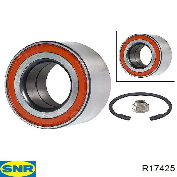 R17425 SNR Подшипник ступицы передней