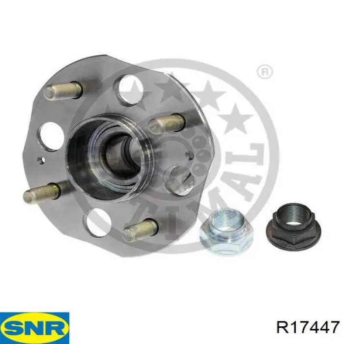 Ступицы задних колес SNR R17447 цена, от 42.73 USD