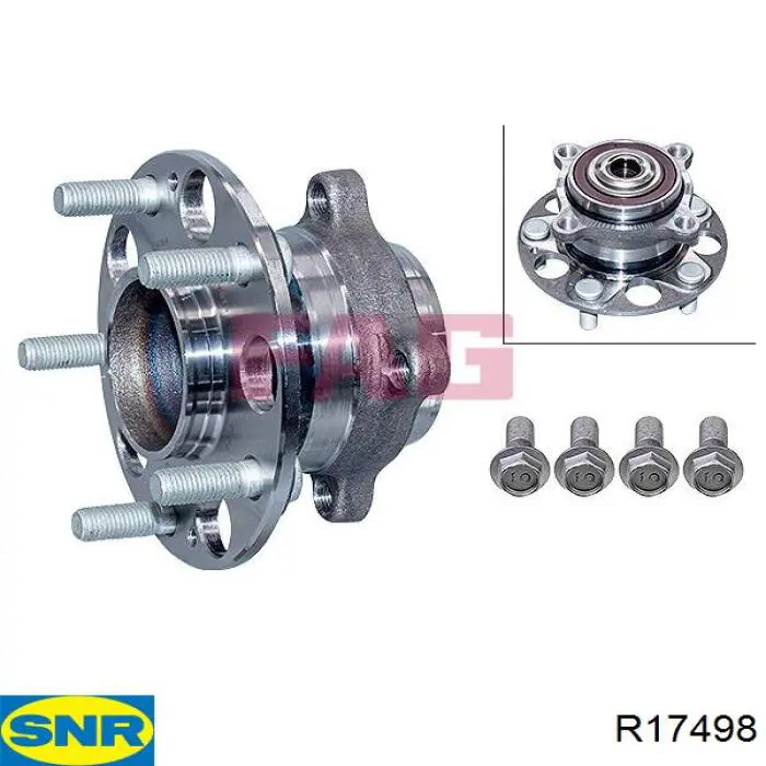 Купить R17498 SNR Задняя шпиндель