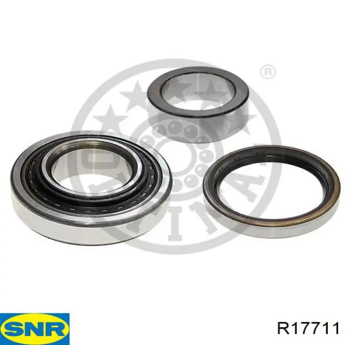 R17711 SNR Подшипник ступицы задней