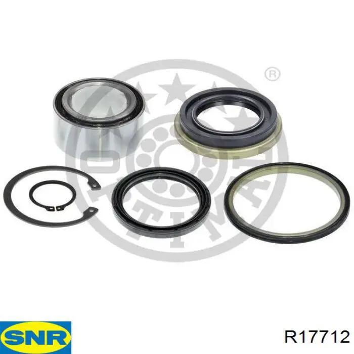 Cojinete de rueda delantero R17712 SNR