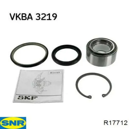 Комплект подшипника ступицы колеса SNR R17712 цена, от 21.93 USD