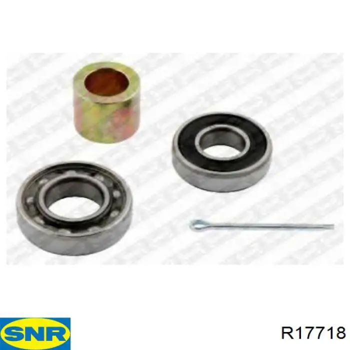 Ступицы задних колес SNR R17718 цена, от 72.23 USD