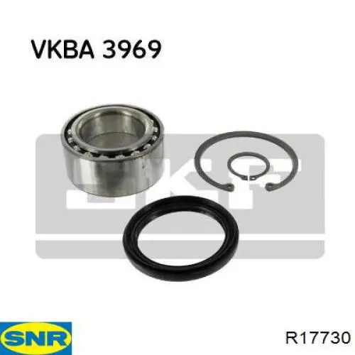 Комплект подшипника ступицы колеса SNR R17730 цена, от 28.20 USD