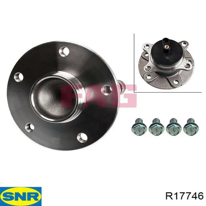 Купить R17746 SNR Задняя шпиндель