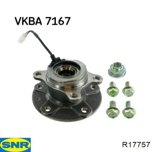 Cubo traseiro direito para Suzuki SX4 (GY)