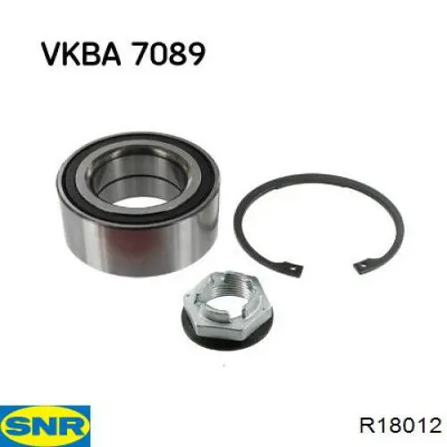 Купить R18012 SNR Подшипник передней ступицы