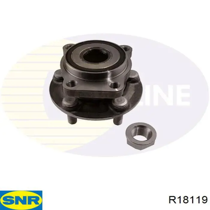 Купить R18119 SNR Ступица переднего колеса