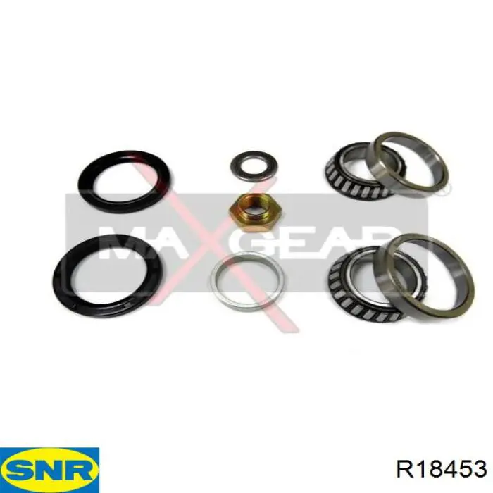 Комплект подшипника ступицы колеса SNR R18453 цена, от 21.31 USD