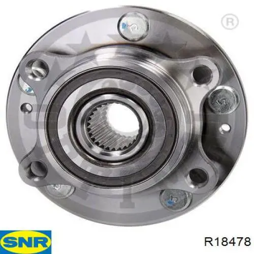 Ступицы передних колес SNR R18478 цена, от 77.67 USD