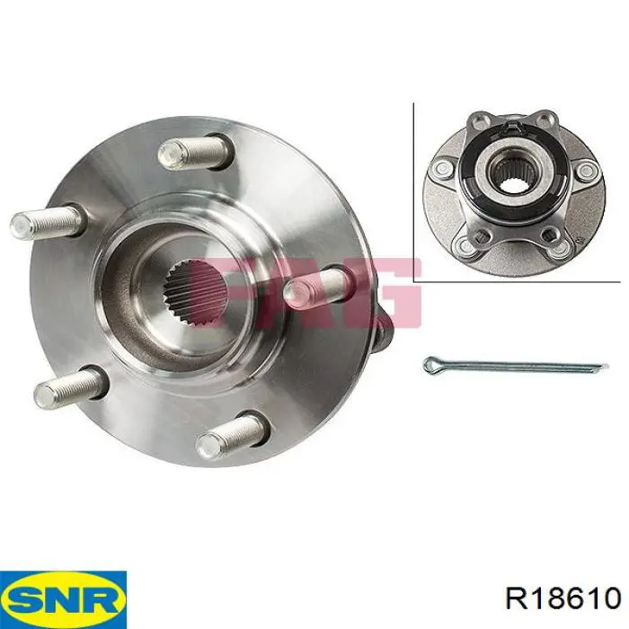 Купить R18610 SNR Задняя шпиндель