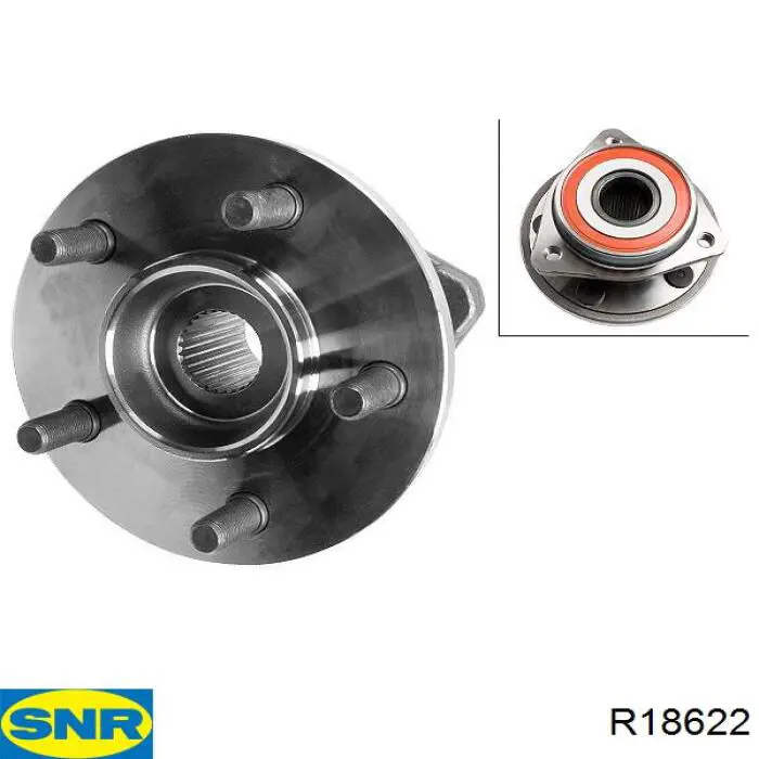 Передняя ступица R18622 SNR