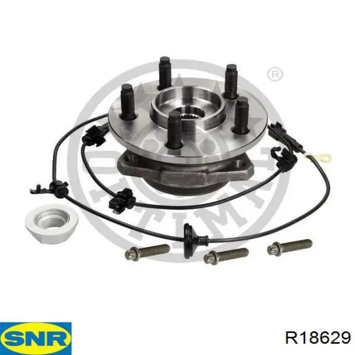 Ступицы передних колес SNR R18629 цена, от 112.30 USD
