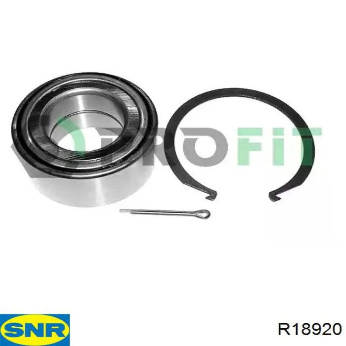 Ступицы задних колес SNR R18920 цена, от 76.45 USD