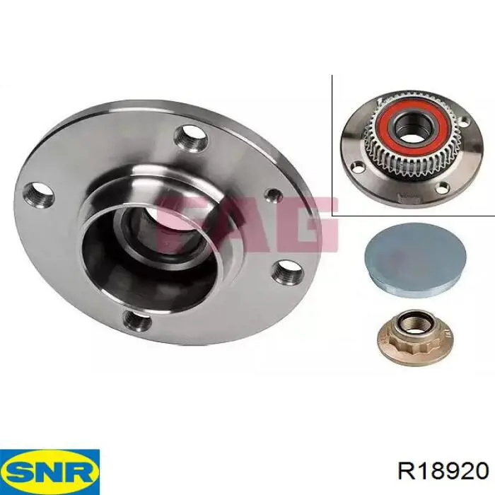 Купить R18920 SNR Задняя шпиндель