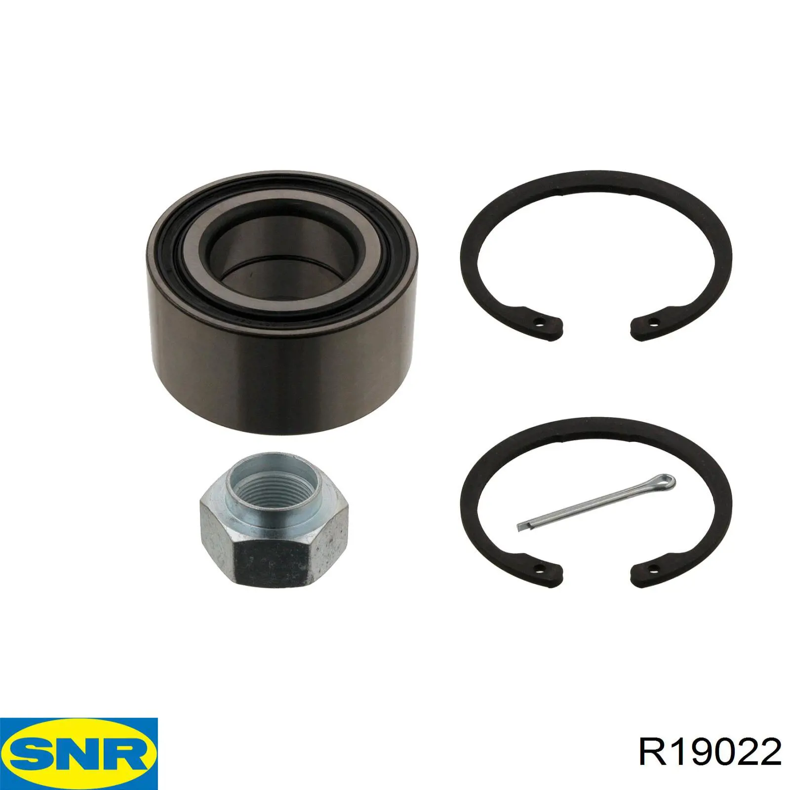 Комплект подшипника ступицы колеса SNR R19022 цена, от 8.22 USD