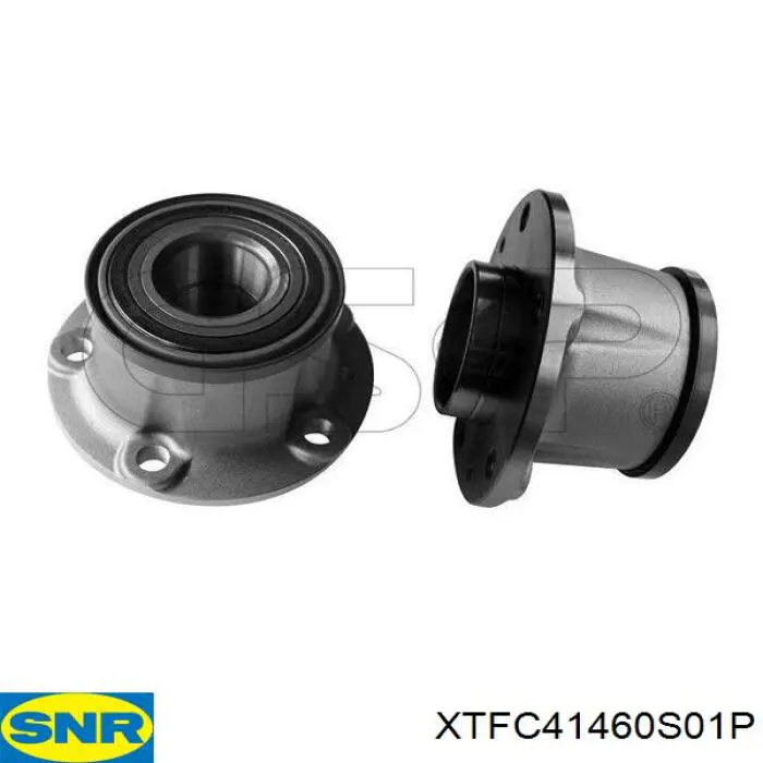 Cubo de rueda trasero XTFC41460S01P SNR