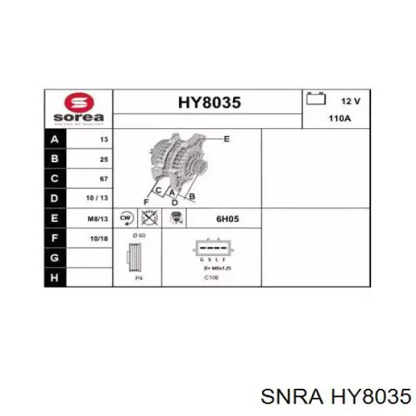 DMX142087 Mitsubishi gerador