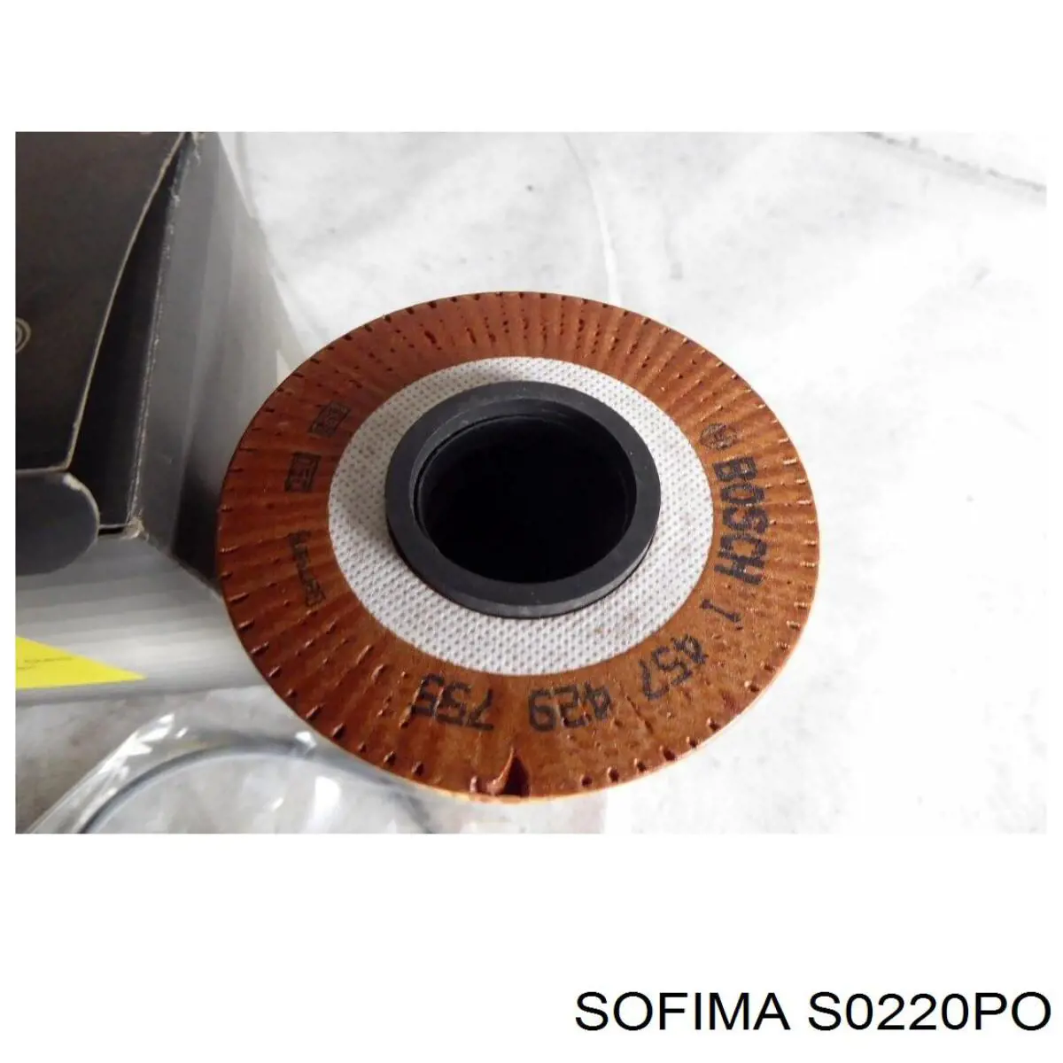 Масляный фильтр S0220PO Sofima