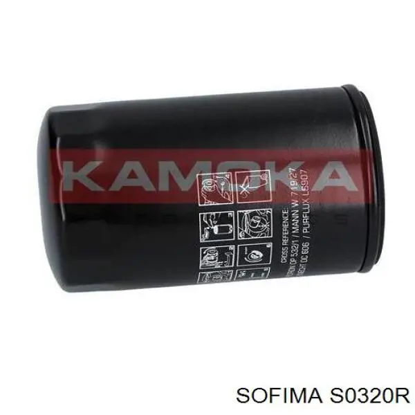Масляный фильтр S0320R Sofima