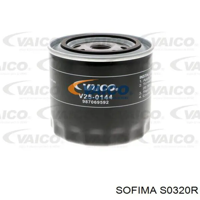 Фильтр очистки масла центробежный Sofima S0320R цена, от 4.09 USD
