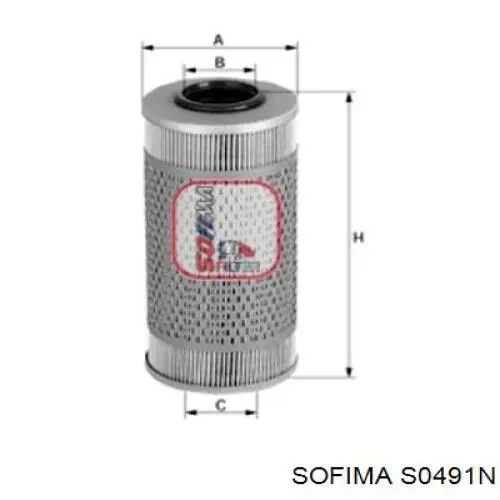 S 0491 N Sofima топливный фильтр