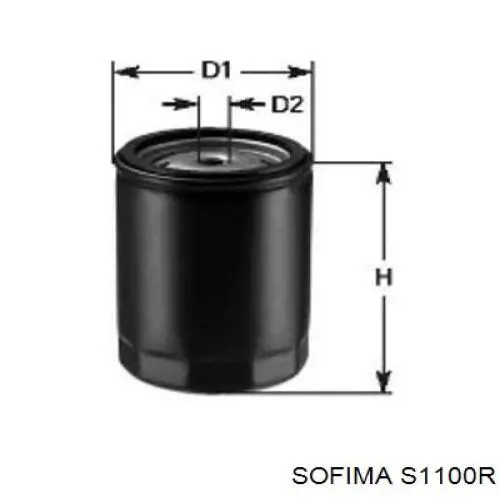 Фильтр очистки масла центробежный Sofima S1100R цена, от 4.46 USD