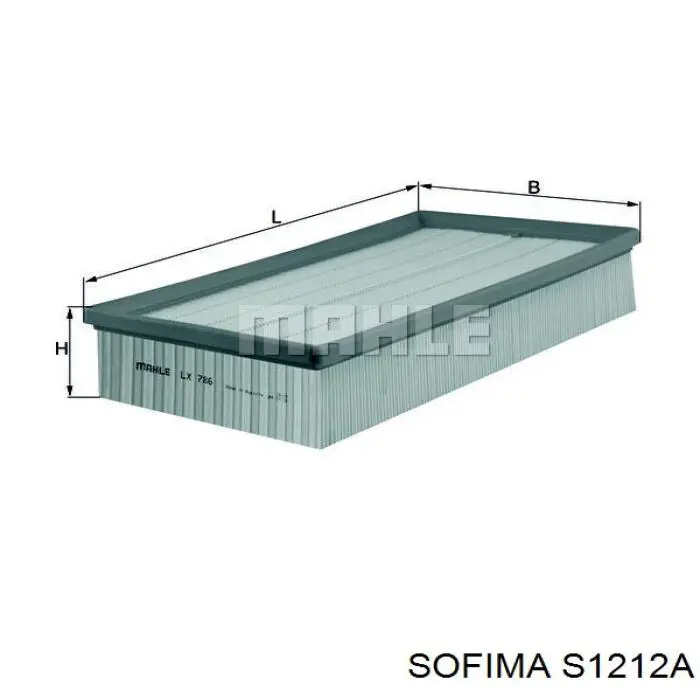Фильтр воздушный Sofima S1212A
