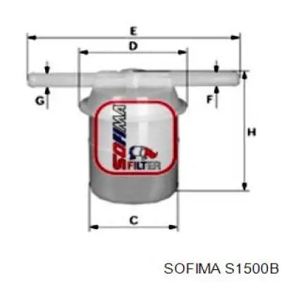 Фильтр тонкой очистки топлива Sofima S1500B цена, от 5.33 USD