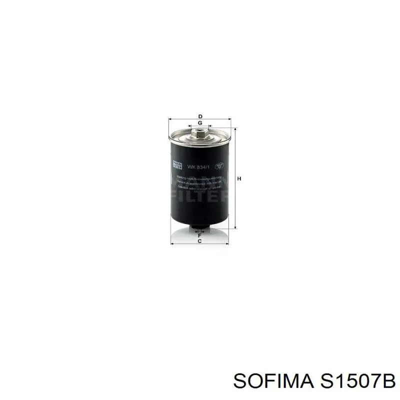 Купить S1507B Sofima Фильтр-отстойник топлива грубой очистки