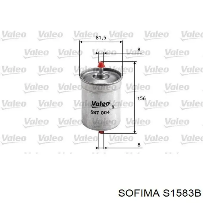 Купить S1583B Sofima Фильтр-отстойник топлива грубой очистки