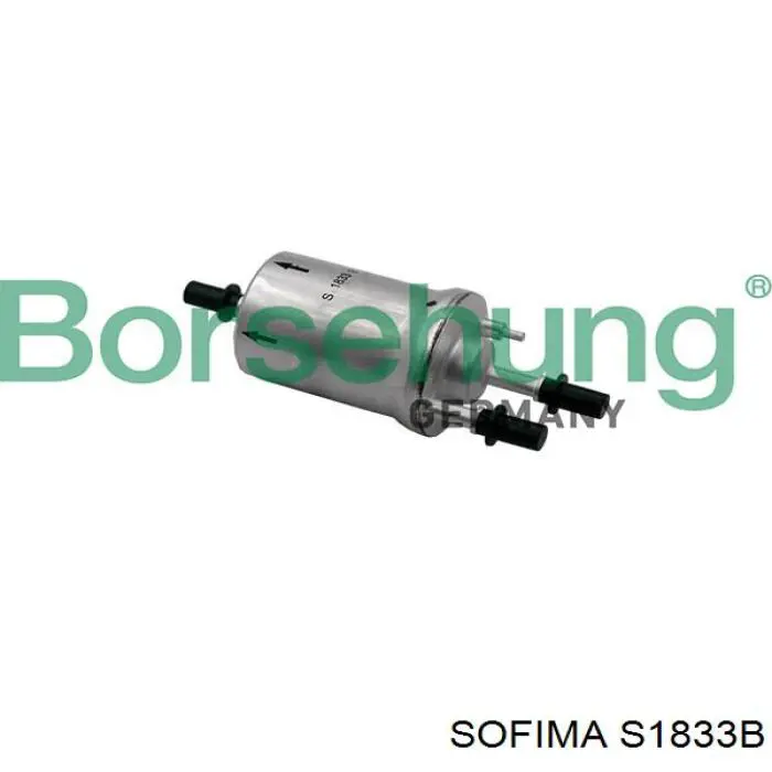 Топливный фильтр S1833B Sofima