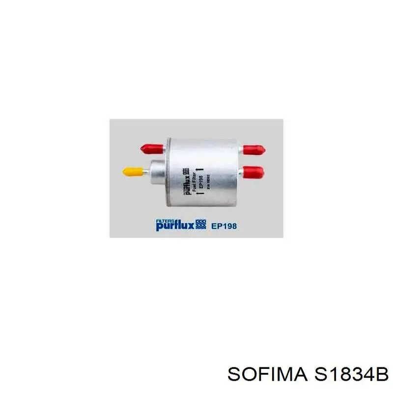Купить S1834B Sofima Фильтр-отстойник топлива грубой очистки