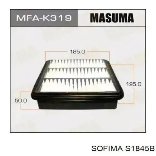 Фильтр тонкой очистки топлива Sofima S1845B цена, от 20.35 USD