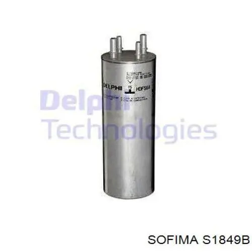 Топливный фильтр S1849B Sofima