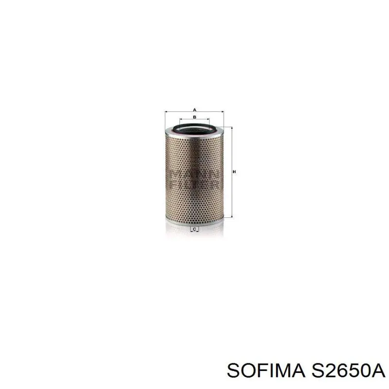 Элемент воздушного фильтра Sofima S2650A цена, от 20.31 USD