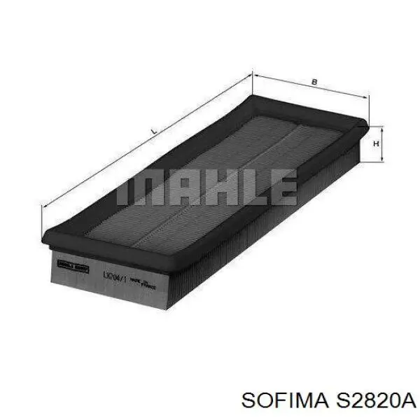 Фильтр воздушный Sofima S2820A