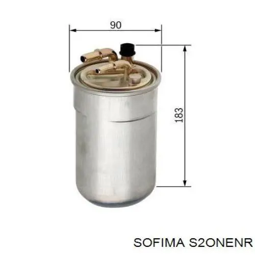 Купить S2ONENR Sofima Фильтр-отстойник топлива грубой очистки