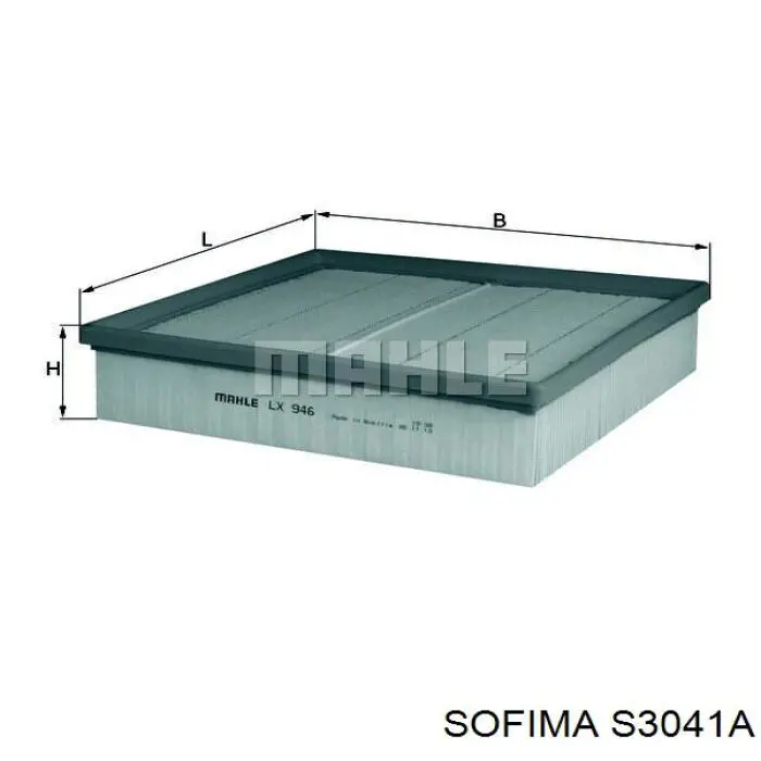 Воздушный фильтр S3041A Sofima