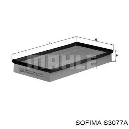 S 3077 A Sofima воздушный фильтр